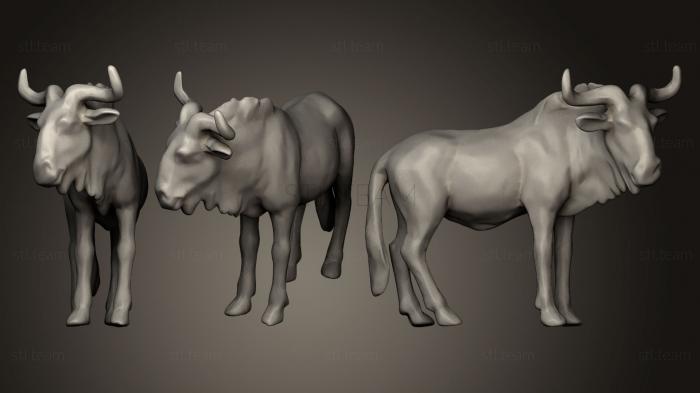 3D model Wildebeest 2 (STL)